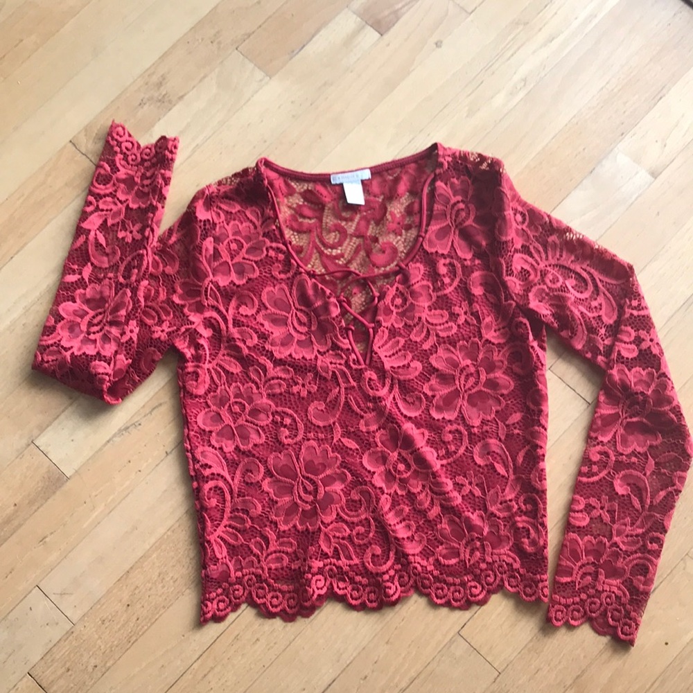 Forever 21 Gorgeous Lace Top.